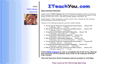 Desktop Screenshot of iteachyou.com